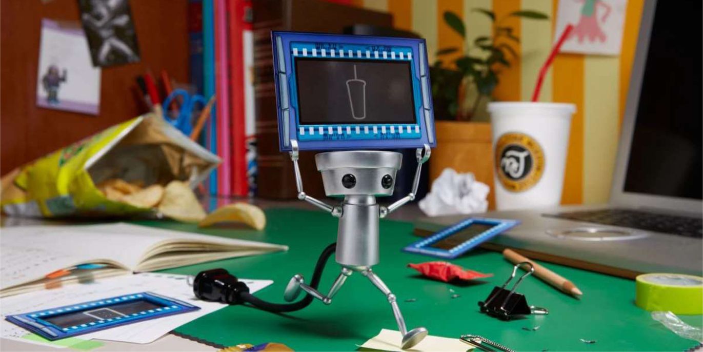 The mechanical dude takes the photography in the Chibi Robo Photo Finder